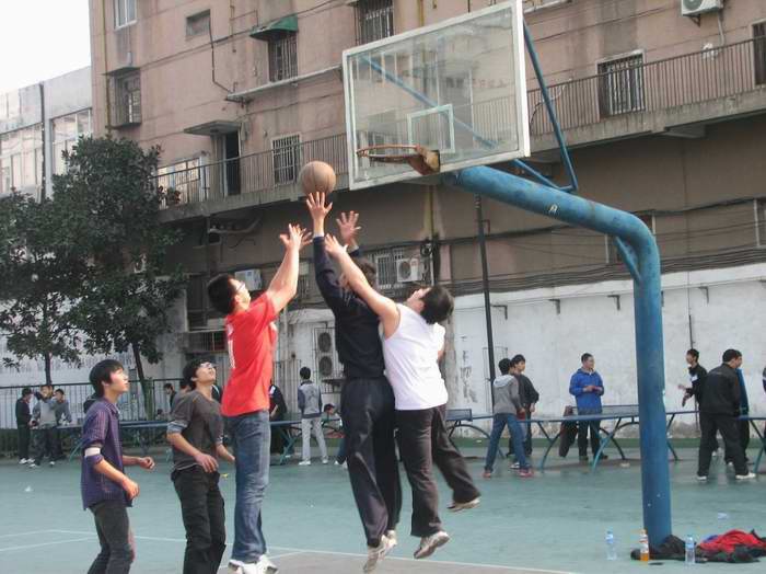 合肥七中籃球賽序列報(bào)道之一：球賽來(lái)襲 勢(shì)不可(圖1)