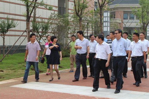 市委常委、副市長周善武調(diào)研合肥七中新校建設(shè)情況(圖2)