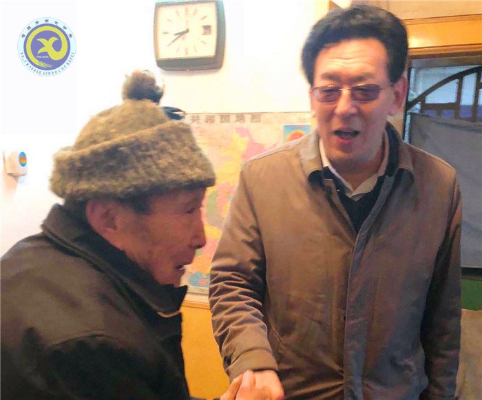 春節(jié)慰問送關(guān)懷 嚴(yán)冬酷寒暖人心(圖1)