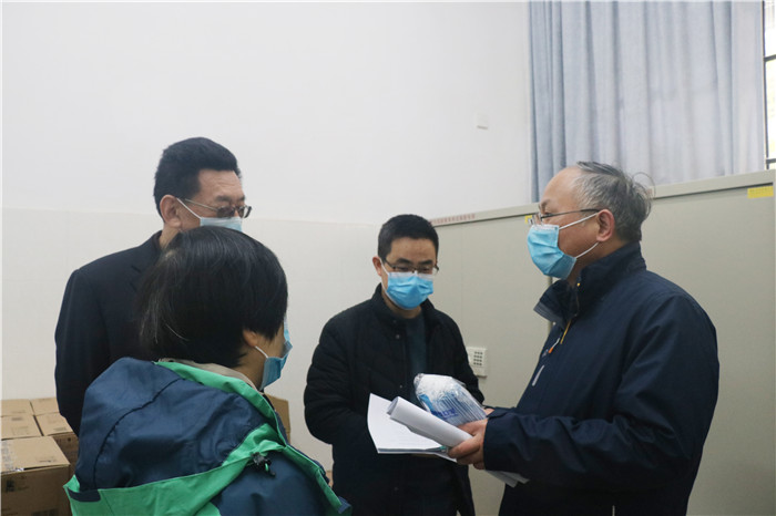 市教育局檢查驗收開學復課準備工作(圖2)