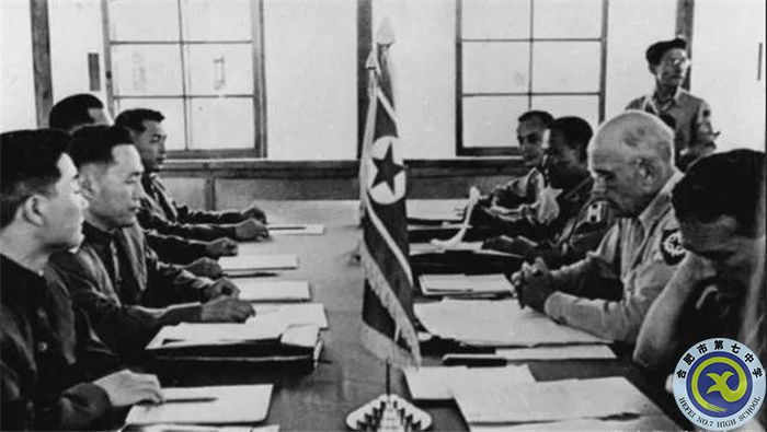 △1953年7月27日，朝鮮停戰(zhàn)協(xié)定簽字儀式在開城板門店舉行.jpg