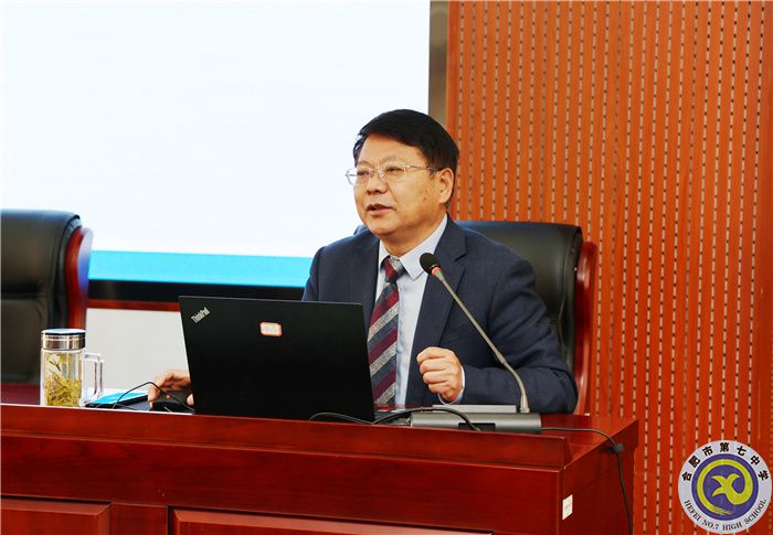 探索“三新”，經(jīng)驗(yàn)共享！大同市校長(zhǎng)研討班蒞臨合肥七中參觀考察(圖4)